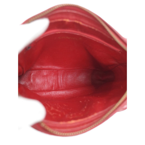 Chanel Matelasse Chain Shoulder Bag Red - Picture 3 of 9